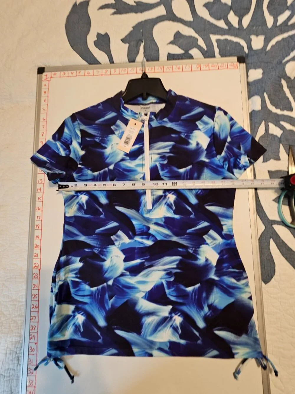 Calypsa Half Zip Adele Swim Top Size XL